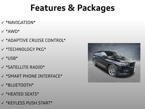 2023 Acura MDX Technology