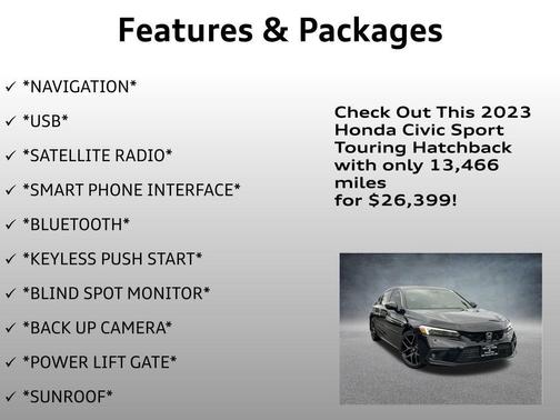 2023 Honda Civic Sport Touring