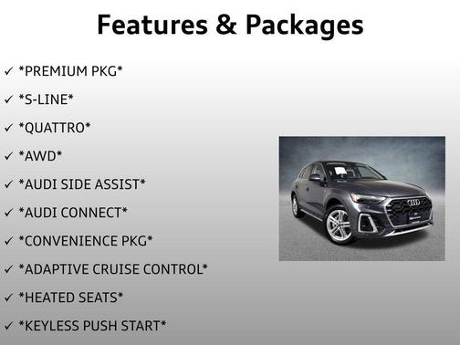 2024 Audi Q5 e 55 S line quattro Premium
