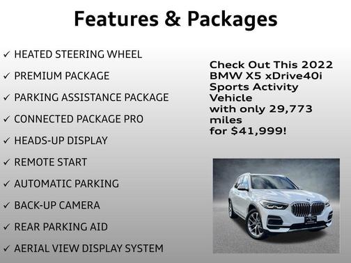 2022 BMW X5 xDrive40i