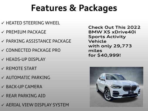 2022 BMW X5 xDrive40i