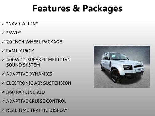 2024 Land Rover Defender P400 X-Dynamic SE