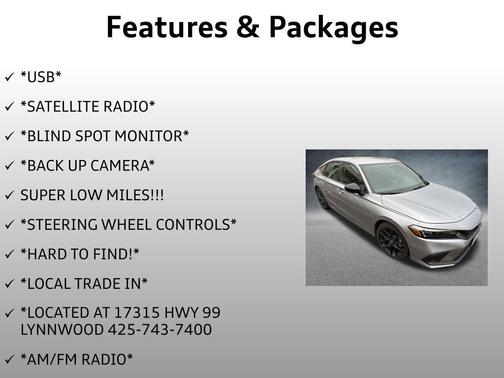 2024 Honda Civic Sport