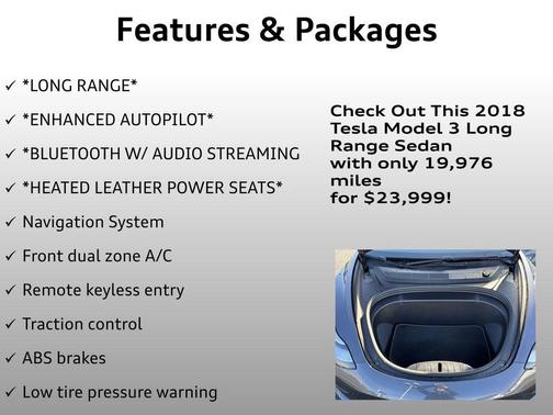 2018 Tesla Model 3 Long Range