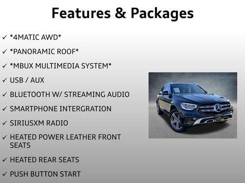 2020 Mercedes-Benz GLC 300 Base 4MATIC