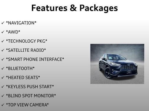 2019 Toyota RAV4 Hybrid XSE
