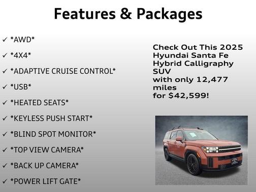 2025 Hyundai SANTA FE HEV Calligraphy