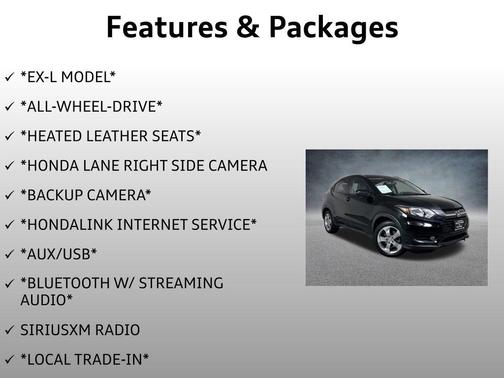 2016 Honda HR-V EX-L w/Navigation