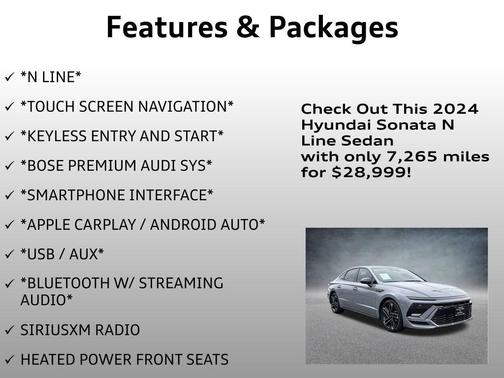 2024 Hyundai SONATA N Line