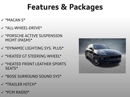 2023 Porsche Macan S