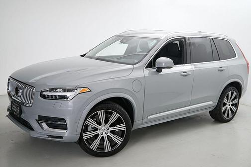 Vapour Grey Metallic 2024 Volvo XC90 Recharge Plug-In Hybrid T8 Plus Bright Theme 7-Seater