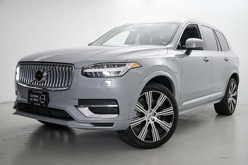 Vapour Grey Metallic 2024 Volvo XC90 Recharge Plug-In Hybrid T8 Plus Bright Theme 7-Seater