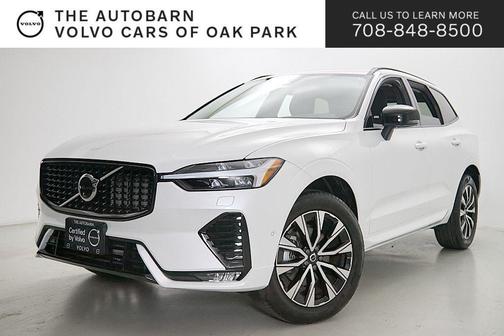 Crystal White Metallic 2025 Volvo XC60 B5 Plus