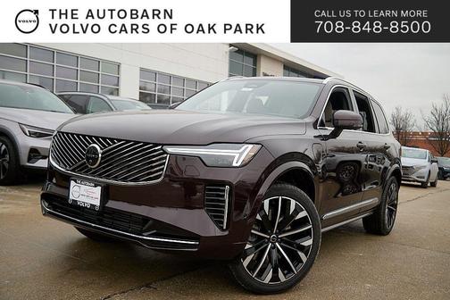 2026 Volvo XC90 Plug-In Hybrid Ultra, T8 AWD, Electric/Gasoline, Bright, 7 Seats