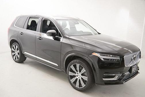 Onyx Black Metallic 2024 Volvo XC90 Recharge Plug-In Hybrid T8 Ultimate Bright Theme 7-Seater