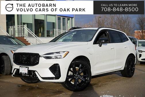 2026 Volvo XC60 Plug-In Hybrid Black Edition Ultra, T8 AWD Electric/Gasoline, Dark