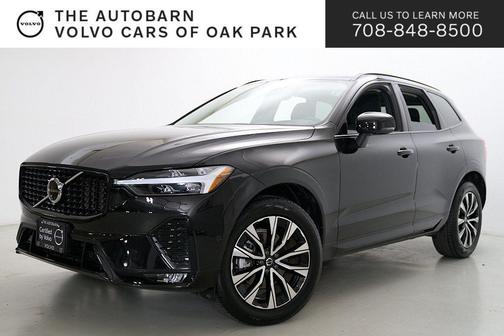 Onyx Black Metallic 2025 Volvo XC60 B5 Plus