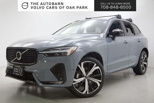 Thunder Grey Metallic 2024 Volvo XC60 B5 Ultimate Dark Theme
