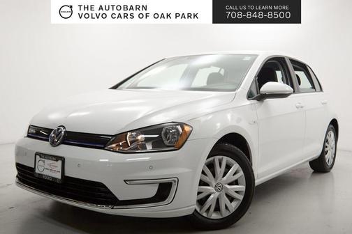 Pure White 2015 Volkswagen e-Golf Limited Edition