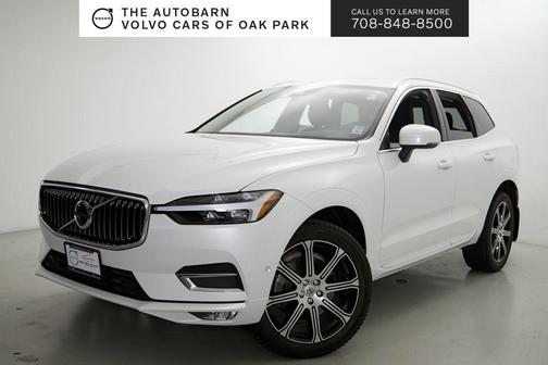 Crystal White Metallic 2021 Volvo XC60 T5 Inscription