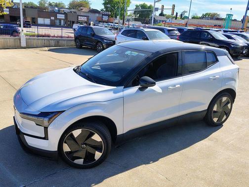 Crystal White Metallic 2026 Volvo EX30 Plus Twin Motor Performance, Fully electric