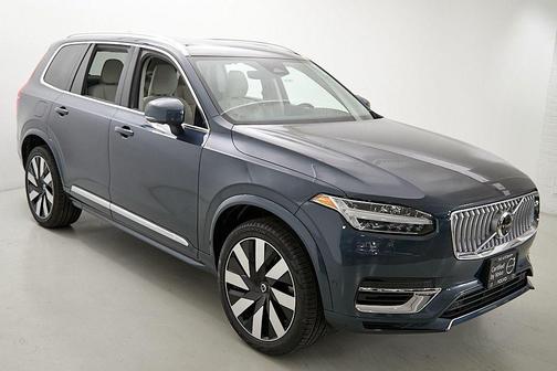 Denim Blue Metallic 2024 Volvo XC90 Recharge Plug-In Hybrid T8 Plus Bright Theme 7-Seater