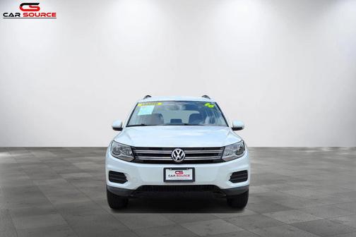 Pure White 2016 Volkswagen Tiguan S