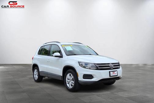 Pure White 2016 Volkswagen Tiguan S