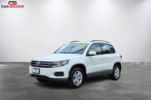 Pure White 2016 Volkswagen Tiguan S