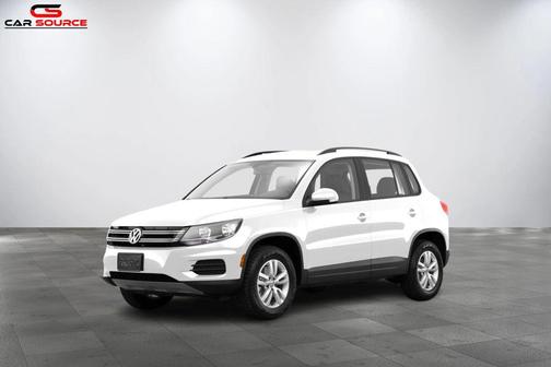 Pure White 2016 Volkswagen Tiguan S