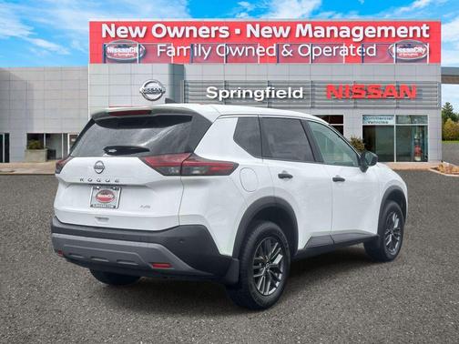 Glacier White 2023 Nissan Rogue S
