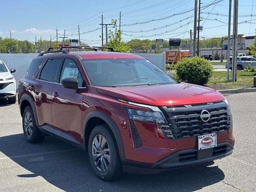 Scarlet Ember 2026 Nissan Pathfinder SV