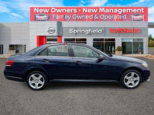 Blue 2014 Mercedes-Benz E-Class E 350 4MATIC