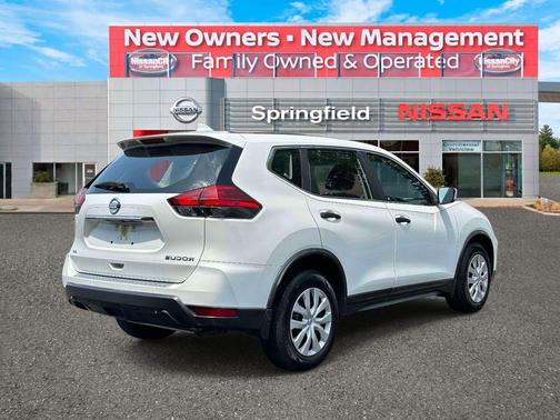 Glacier White 2017 Nissan Rogue S