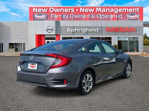 Gray 2018 Honda Civic LX