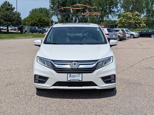 White Diamond Pearl 2019 Honda Odyssey EX-L w/Navigation/RES