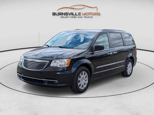 Brilliant Black Crystal Pearlcoat 2015 Chrysler Town & Country Touring