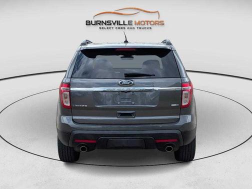 White Platinum Metallic Tri-Coat 2015 Ford Explorer Limited