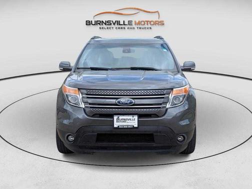 White Platinum Metallic Tri-Coat 2015 Ford Explorer Limited