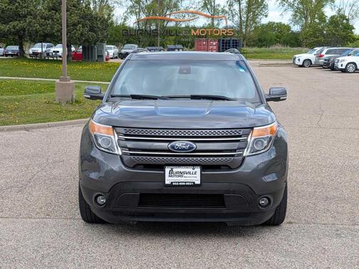 White Platinum Metallic Tri-Coat 2015 Ford Explorer Limited