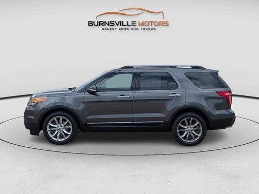 White Platinum Metallic Tri-Coat 2015 Ford Explorer Limited