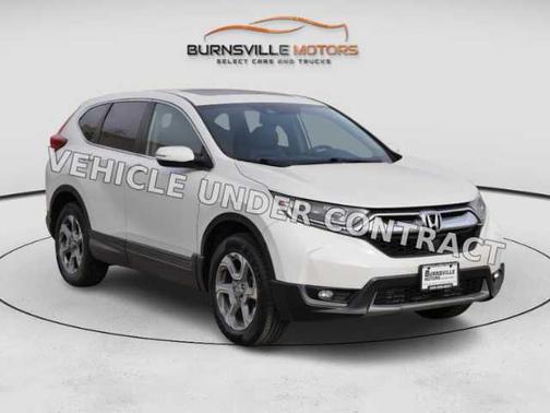 White Diamond Pearl 2018 Honda CR-V EX-L
