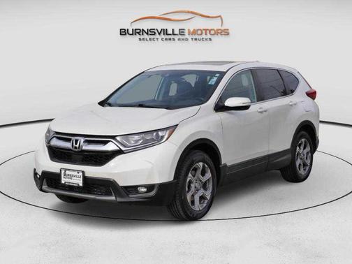 White Diamond Pearl 2018 Honda CR-V EX-L