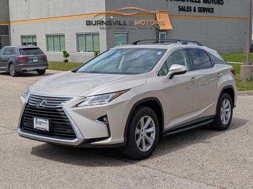 Satin Cashmere Metallic 2017 Lexus RX 350 Base