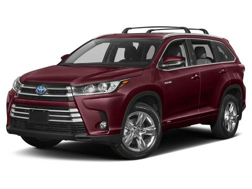 Ooh La La Rouge Mica 2019 Toyota Highlander Hybrid Platinum