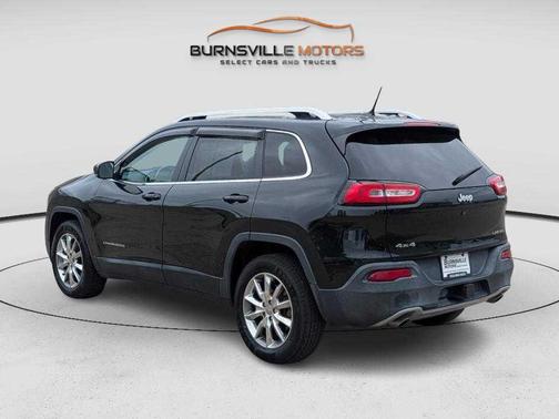 Brilliant Black Crystal Pearlcoat 2014 Jeep Cherokee Limited