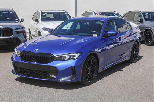 Blue 2024 BMW 330