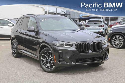 Dark Graphite Metallic 2024 BMW X3 sDrive30i