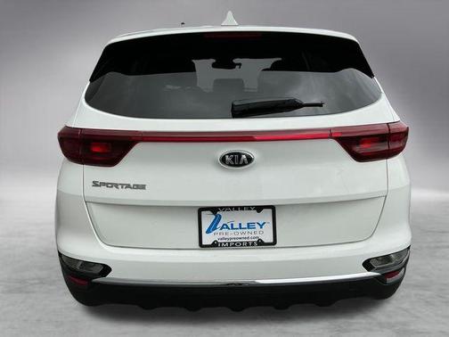 Clear White 2021 Kia Sportage LX
