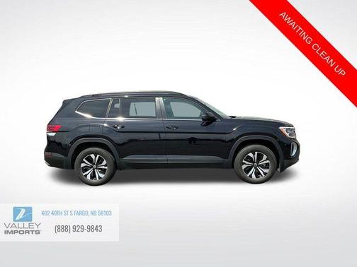 Deep Black Pearl Effect 2025 Volkswagen Atlas 2.0T SE
